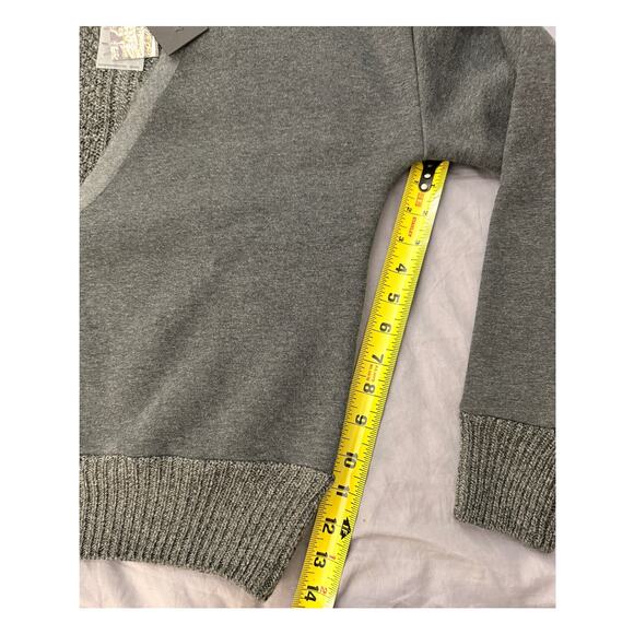 TWENTY MONTREAL Twenty Connect Crewneck Sweater Gray Size XS NEW - Picture 7 of 13